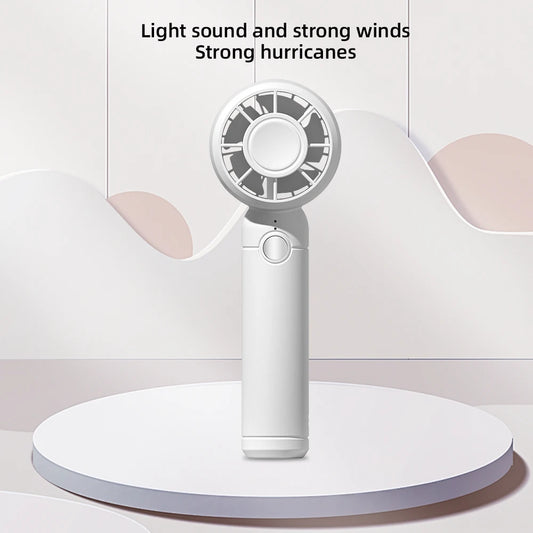 2025 USB Rechargeable Mini Fan – Portable Handheld Cooling Fan for Travel, Office & Outdoor