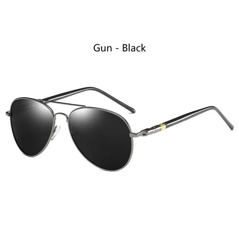 Throwback 2010 Aviator Sunglasses – Vintage Polarized UV400 for Men & Women