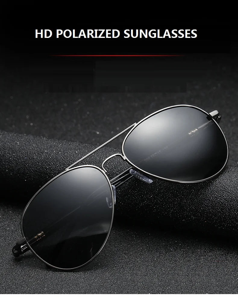 Throwback 2010 Aviator Sunglasses – Vintage Polarized UV400 for Men & Women
