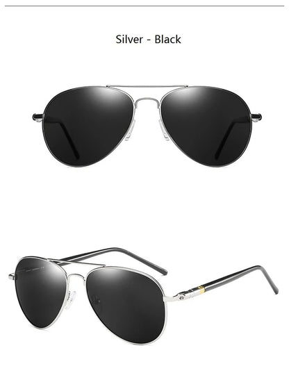 Throwback 2010 Aviator Sunglasses – Vintage Polarized UV400 for Men & Women