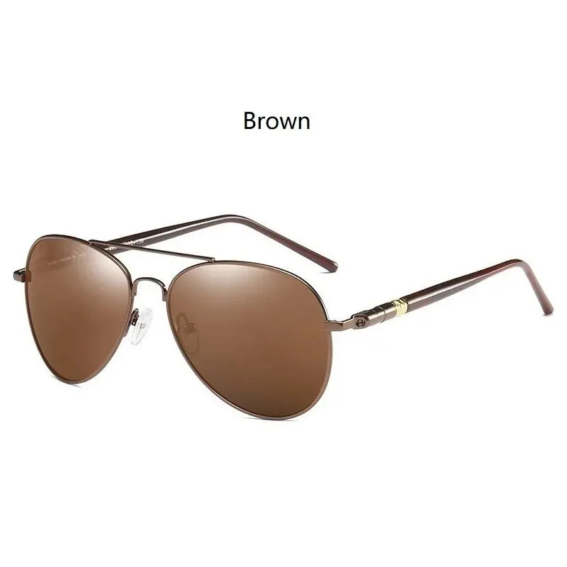 Throwback 2010 Aviator Sunglasses – Vintage Polarized UV400 for Men & Women
