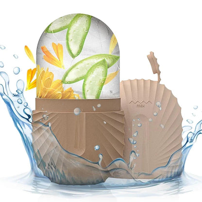 Ice Face Roller Silicone Ice Mold For Eye Puffiness Ice Facial Roller Shrink Pores