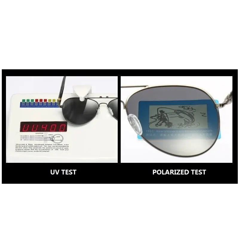 Throwback 2010 Aviator Sunglasses – Vintage Polarized UV400 for Men & Women