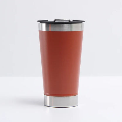 Stainless Steel Insulated Travel Tumbler – Double Wall Hot & Cold Beverage Cup with Bottle Opener