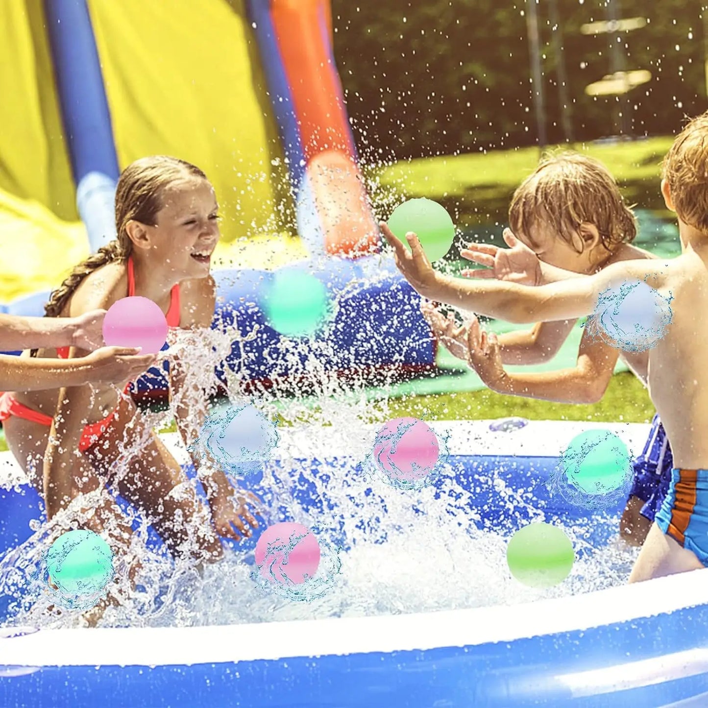 Reusable Silicone Water Balloons – Fun Summer Beach & Pool Toy for Kids