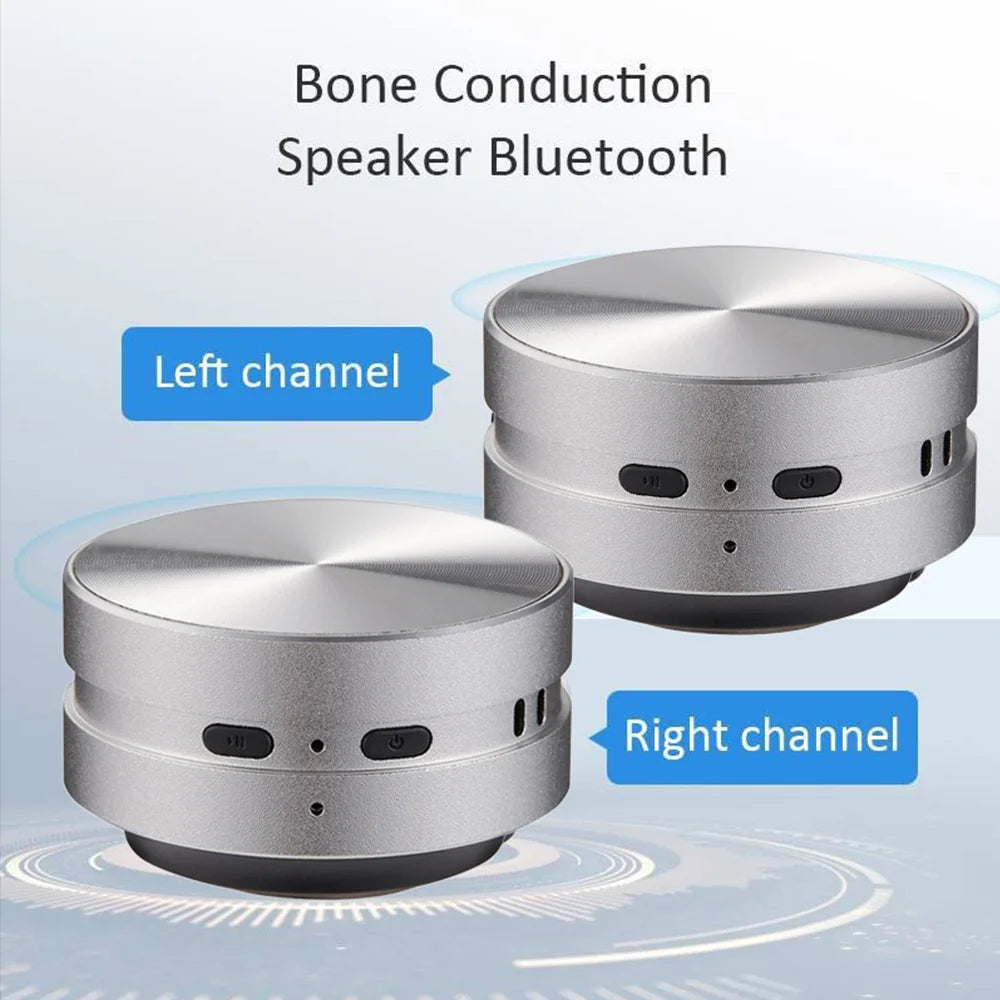 2025 Hot Bone Conduction Bluetooth Speaker – Wireless TWS Stereo, Open-Ear Comfort
