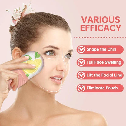Ice Face Roller Silicone Ice Mold For Eye Puffiness Ice Facial Roller Shrink Pores