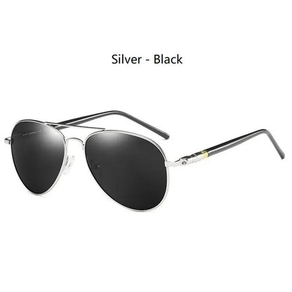 Throwback 2010 Aviator Sunglasses – Vintage Polarized UV400 for Men & Women