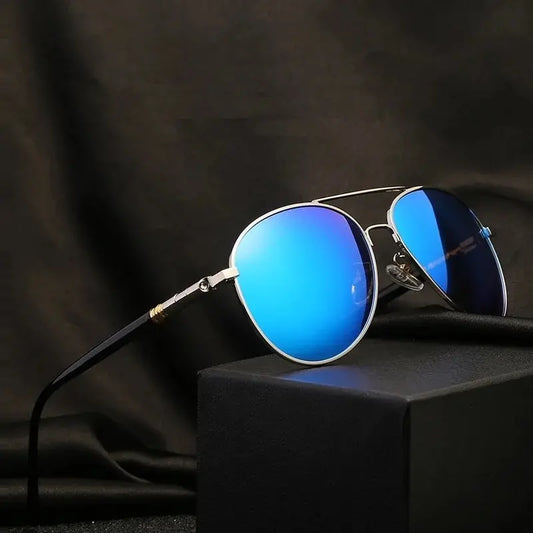 Throwback 2010 Aviator Sunglasses – Vintage Polarized UV400 for Men & Women