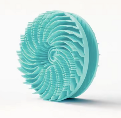 Soft Silicone Body Scrubber – Shower & Scalp Exfoliating Brush