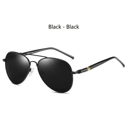 Throwback 2010 Aviator Sunglasses – Vintage Polarized UV400 for Men & Women